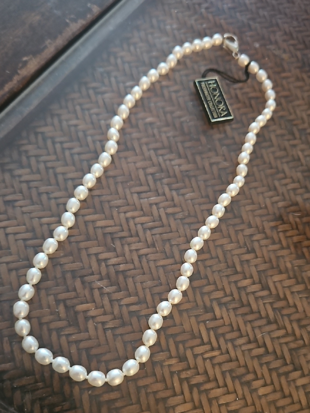 Honora Freshwater Pearl Necklace With Sterling Closure. 17 "